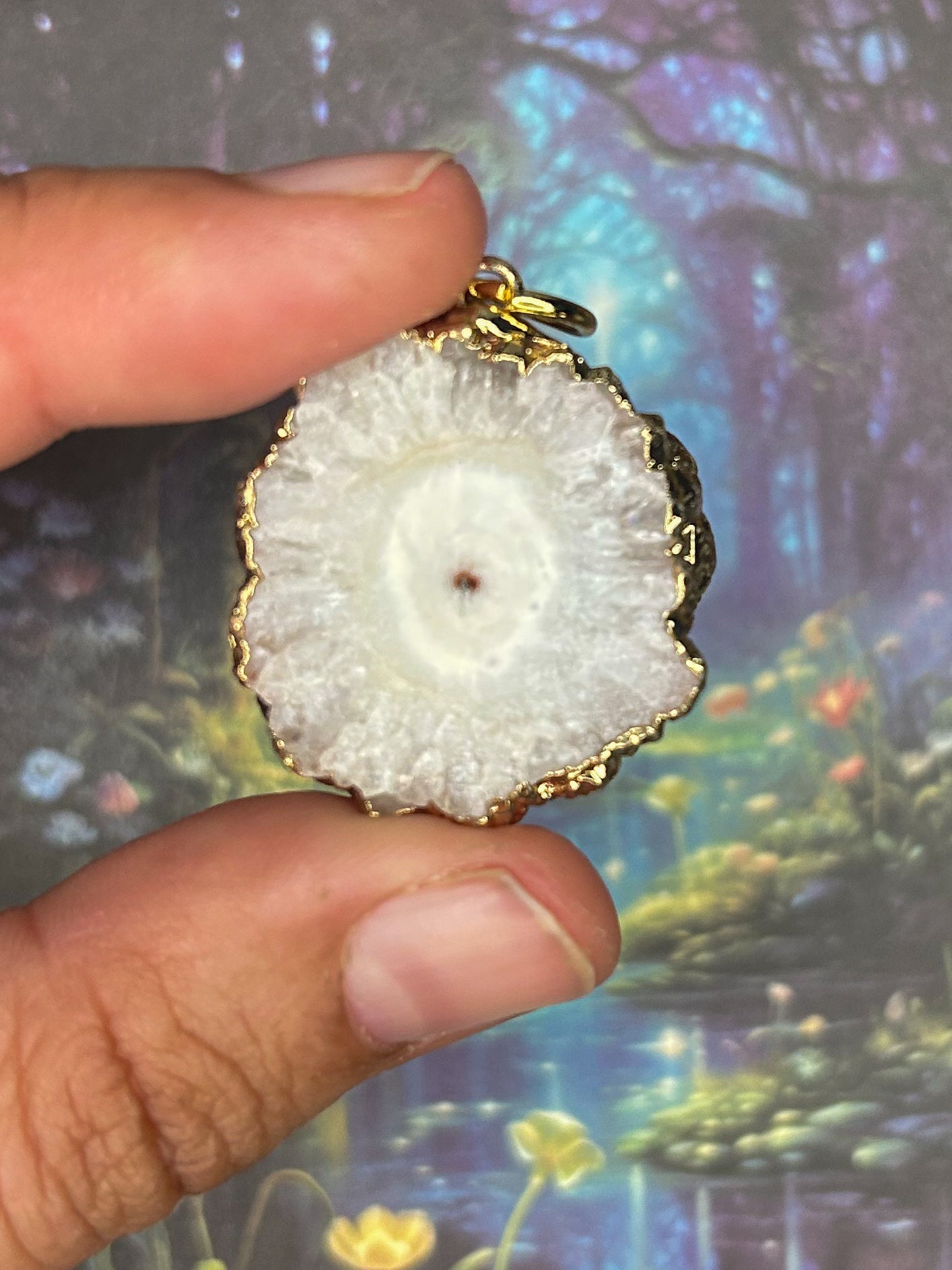 Agate Geode Pendant AG31