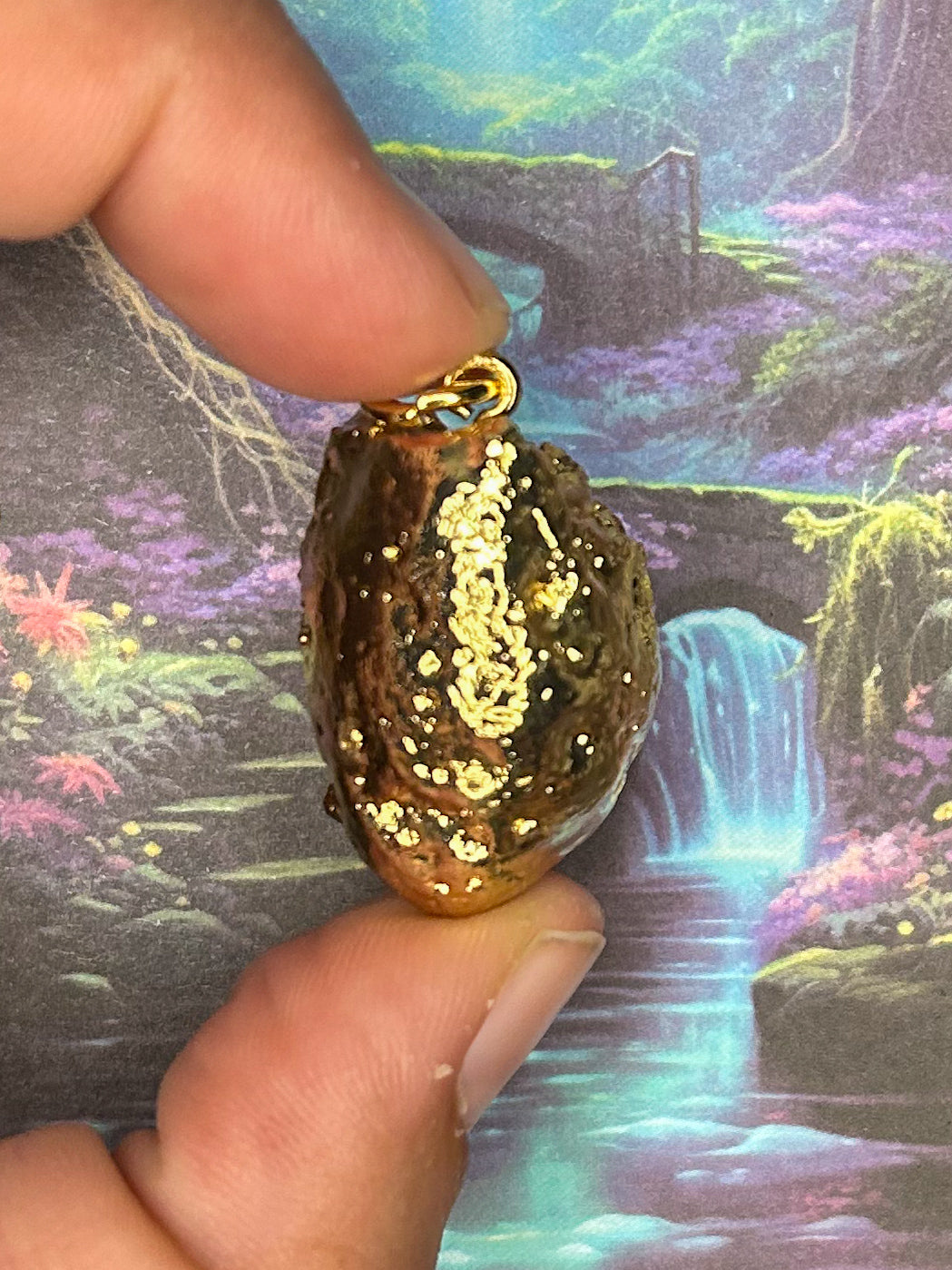 Agate Geode Pendant AG42