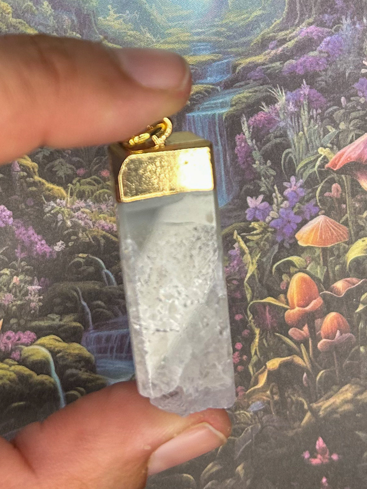 Agate Geode Pendant AG16