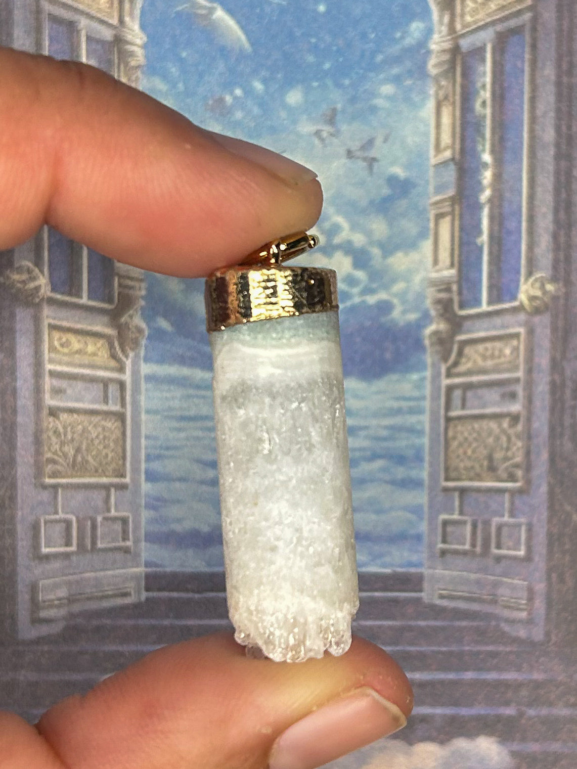 Agate Druzy Pendant DZ50