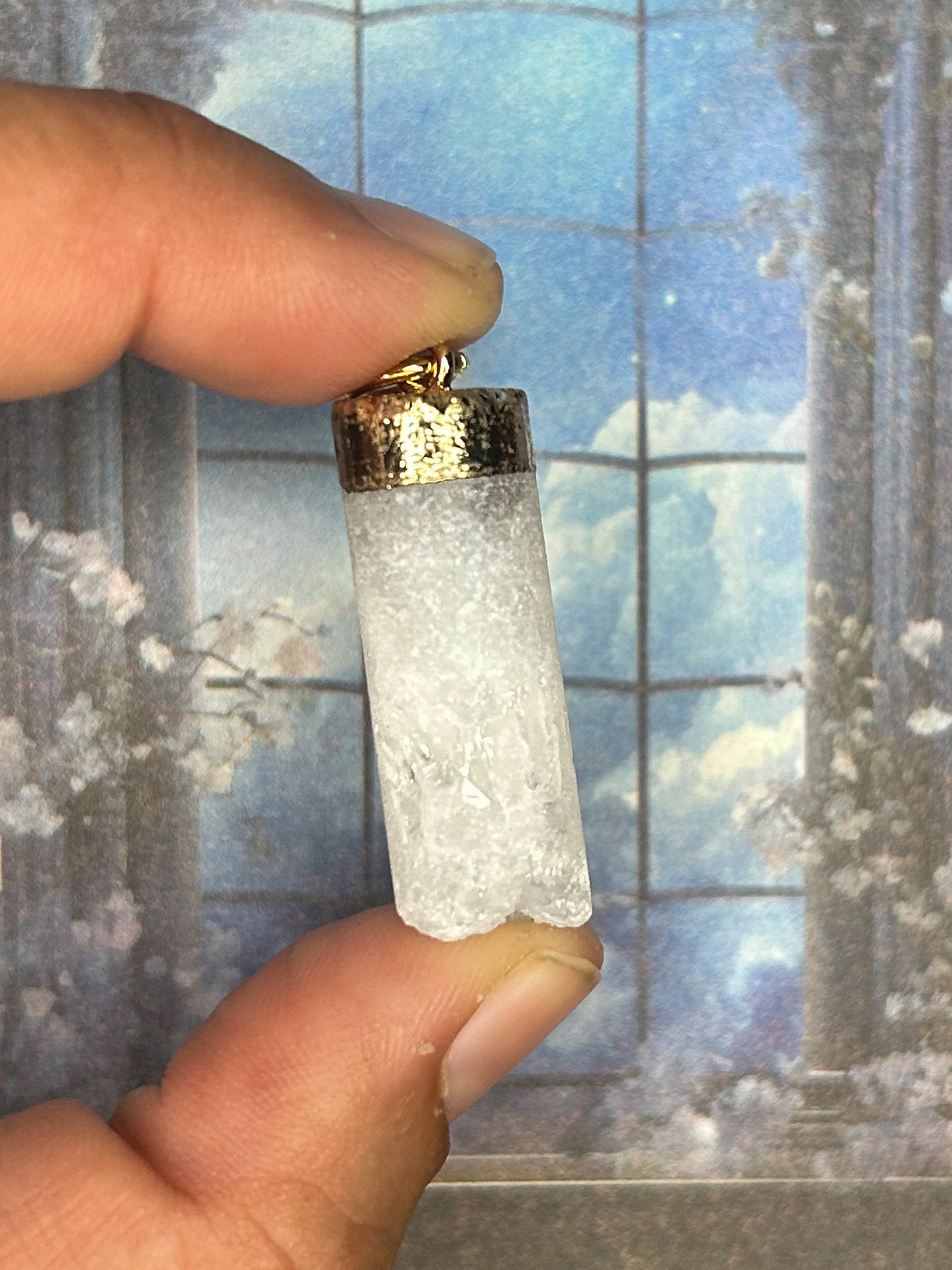 Agate Druzy Pendant DZ49