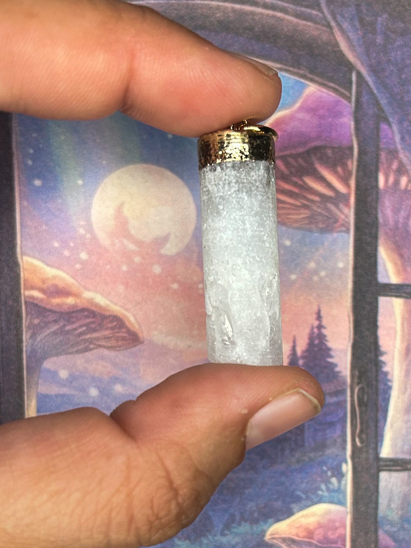 Agate Druzy Pendant DZ51