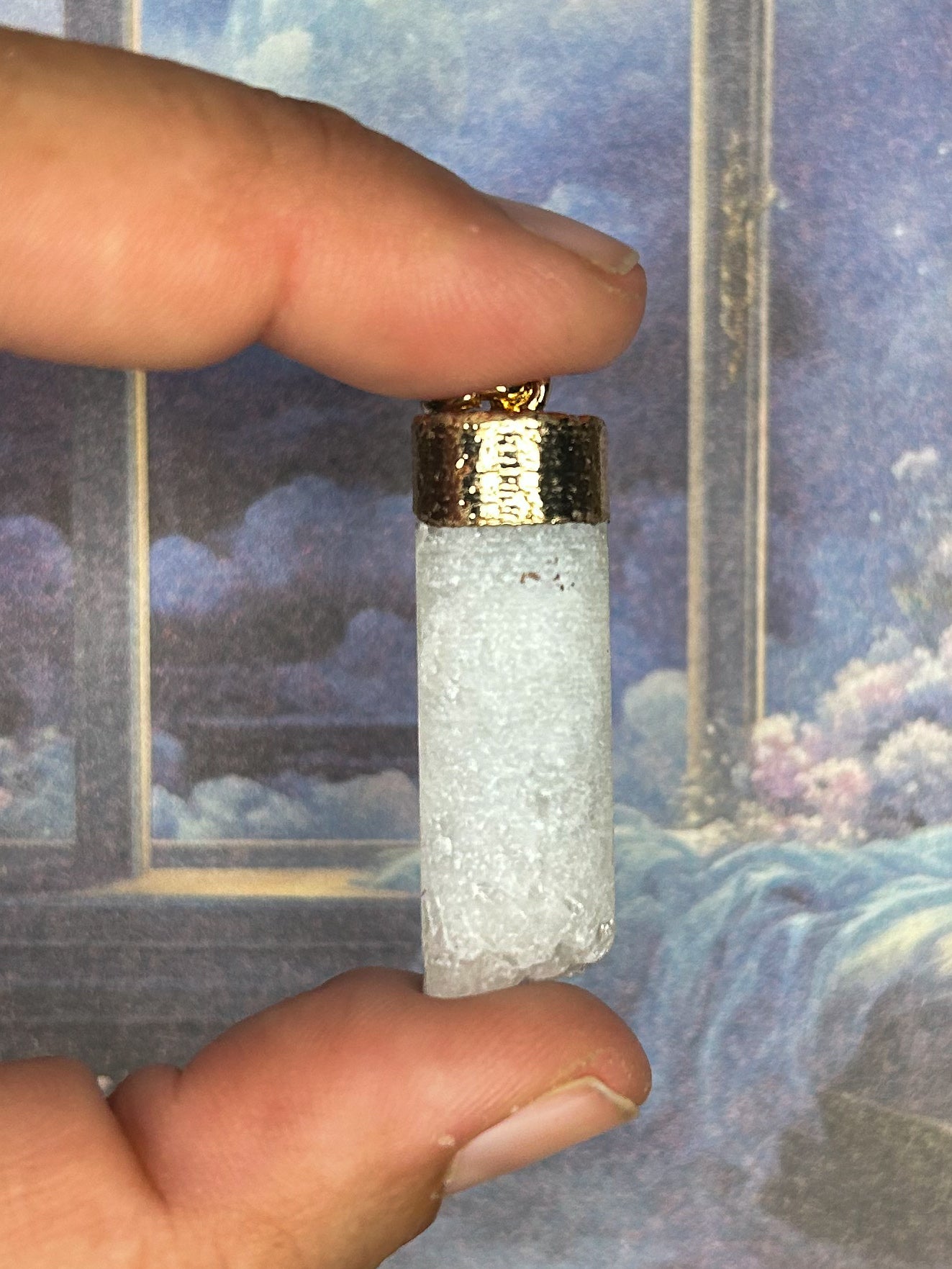 Agate Druzy Pendant DZ46