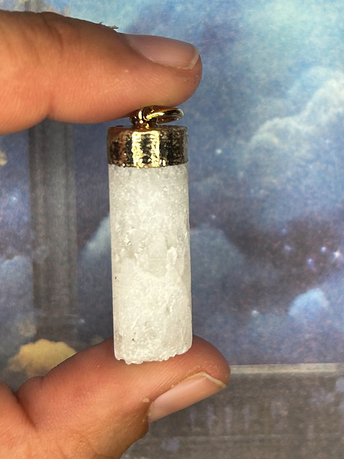 Agate Druzy Pendant DZ54