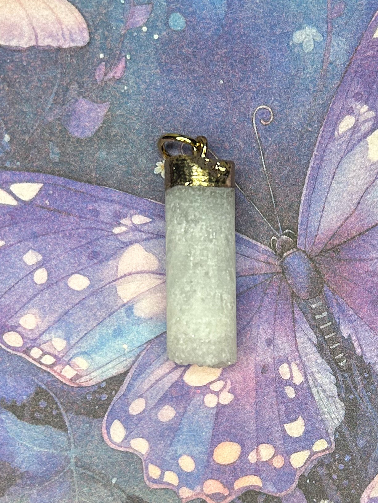 Agate Druzy Pendant DZ55