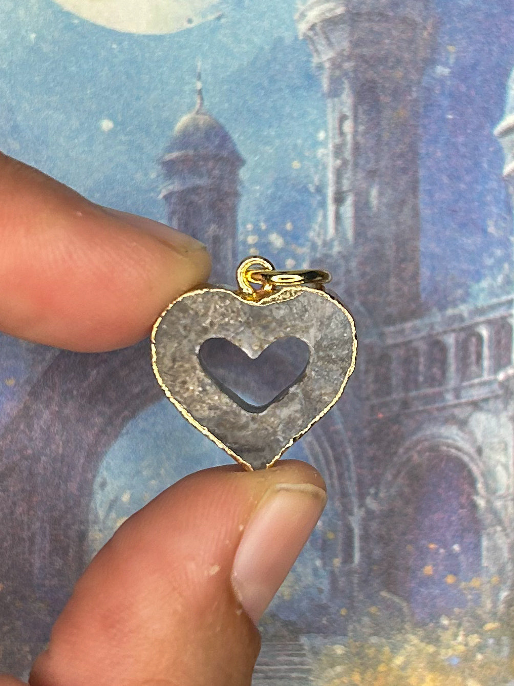 Agate Druzy Pendant DZ35