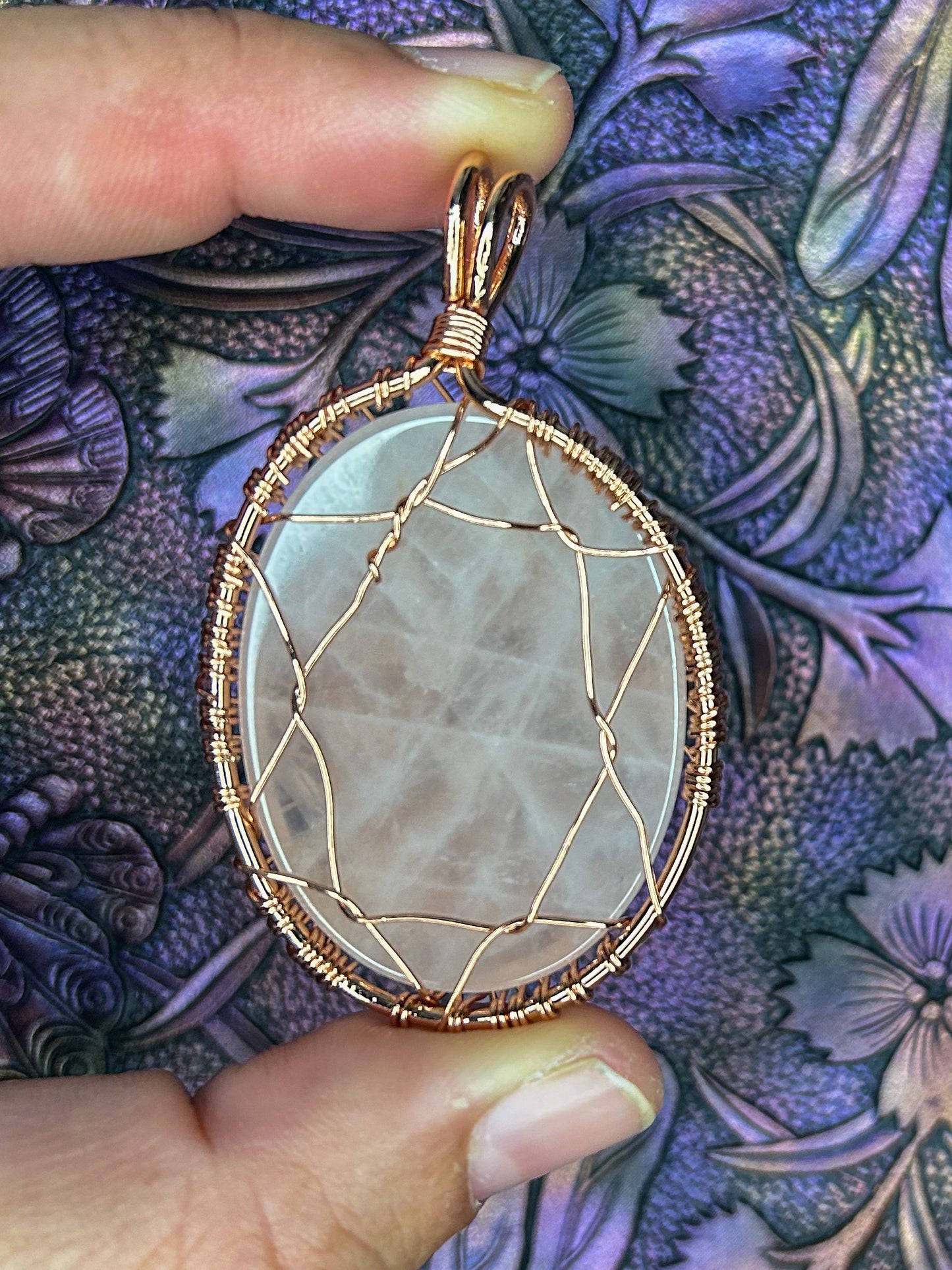 Rose Quartz Pendant RQ27