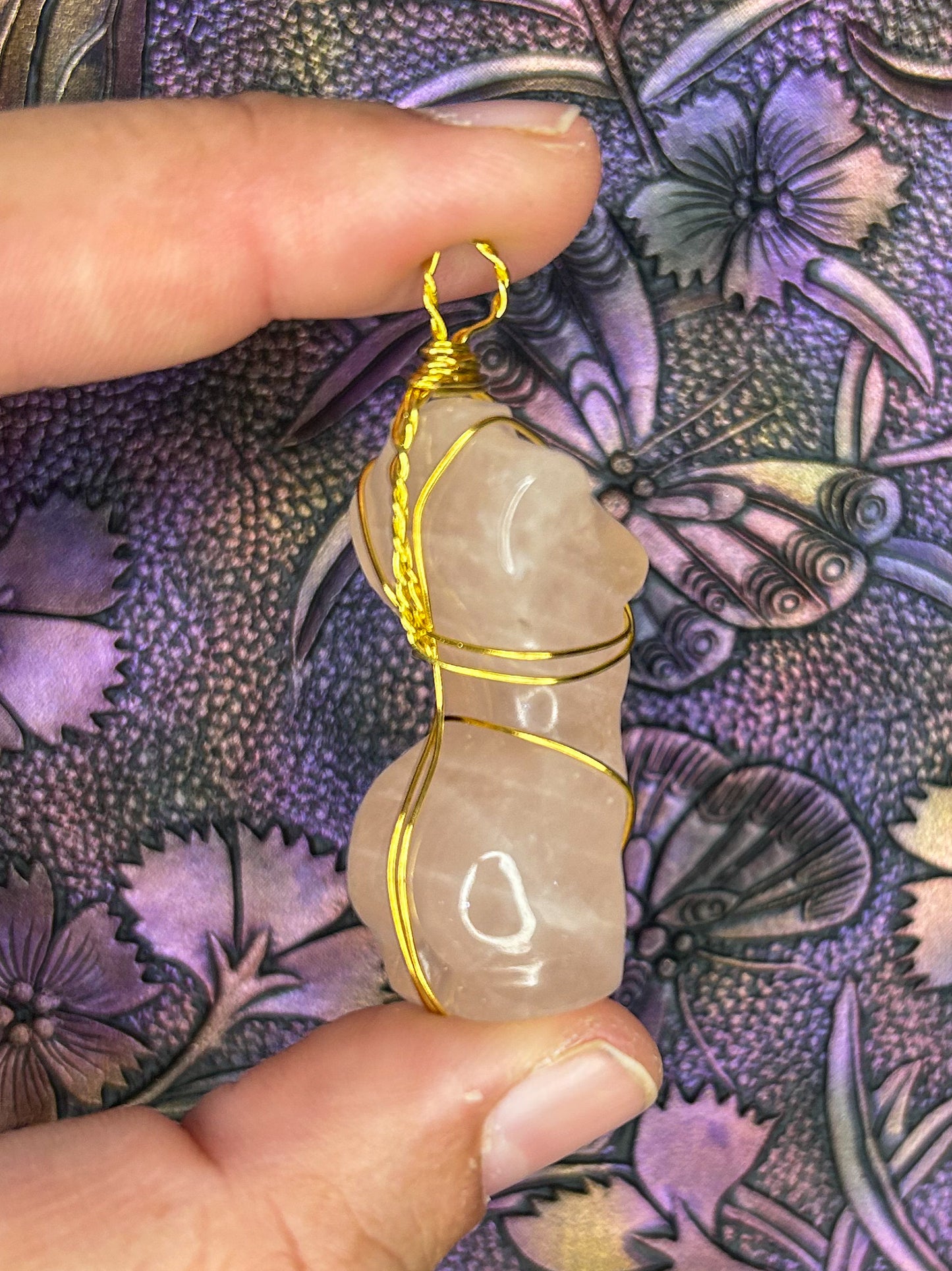 Rose Quartz Pendant RQ31