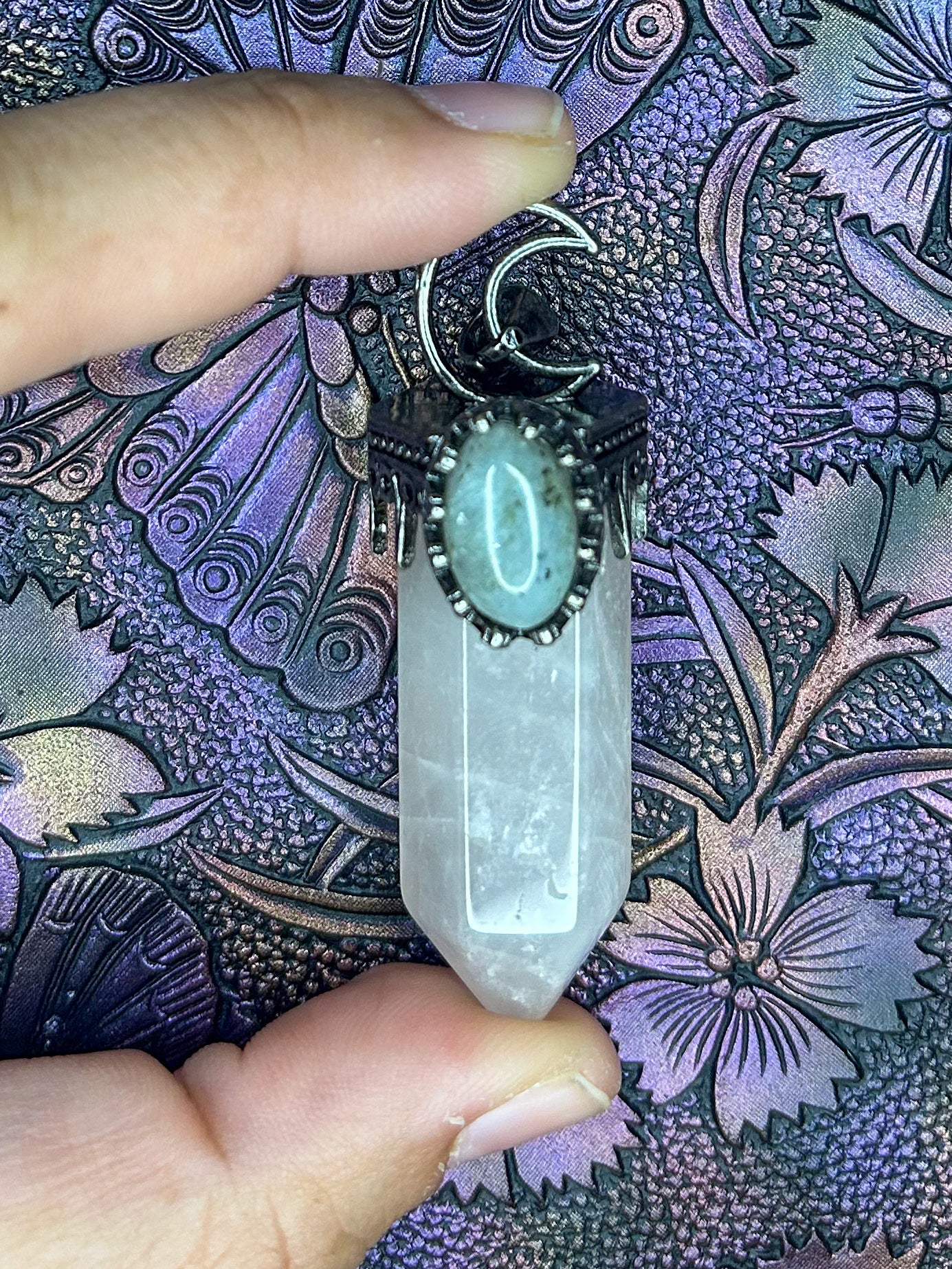 Rose Quartz Pendant RQ14