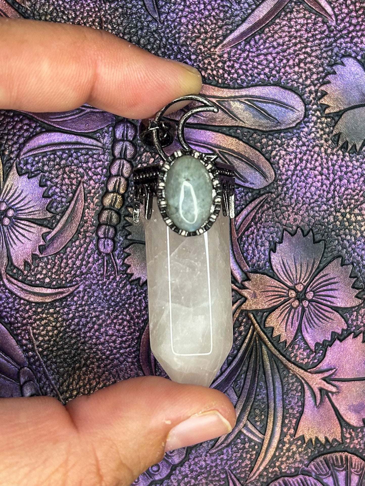 Rose Quartz Pendant RQ13