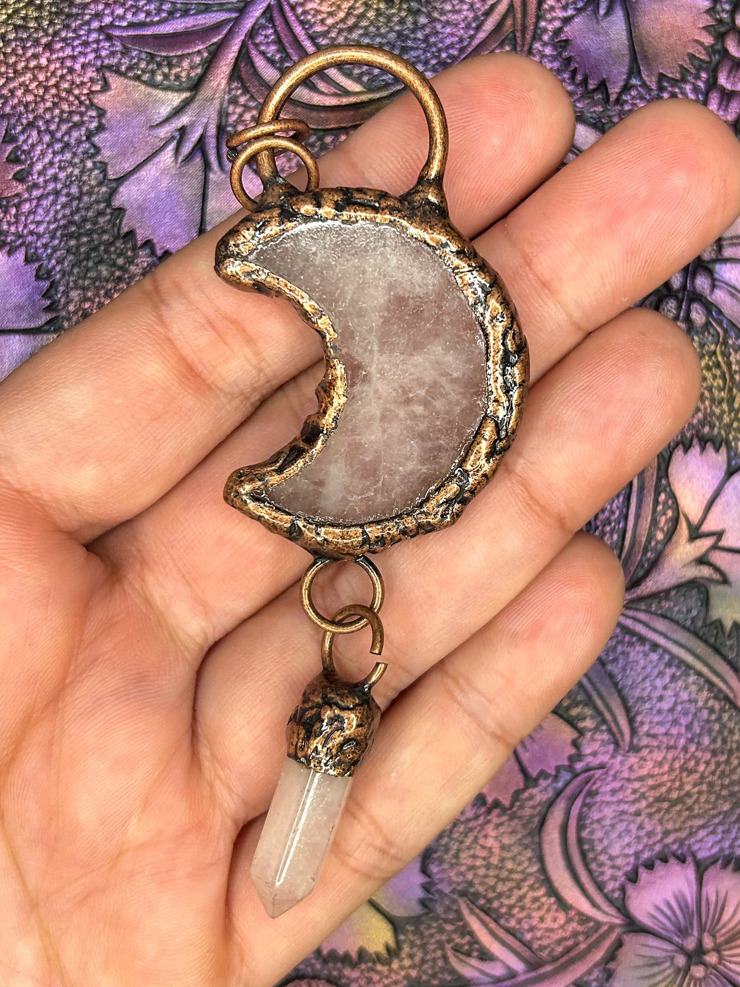 Rose Quartz Pendant RQ12