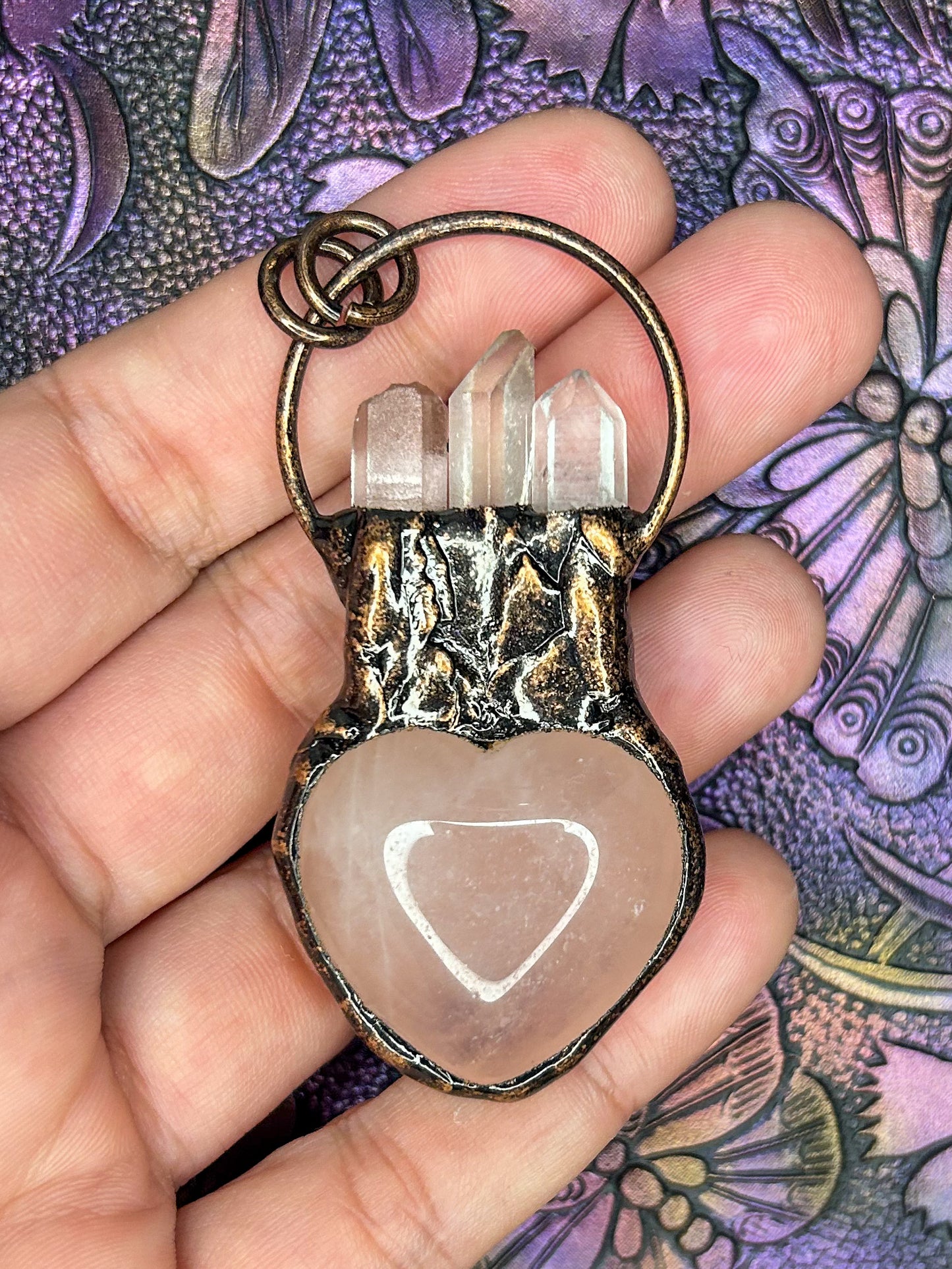 Rose Quartz Pendant RQ03