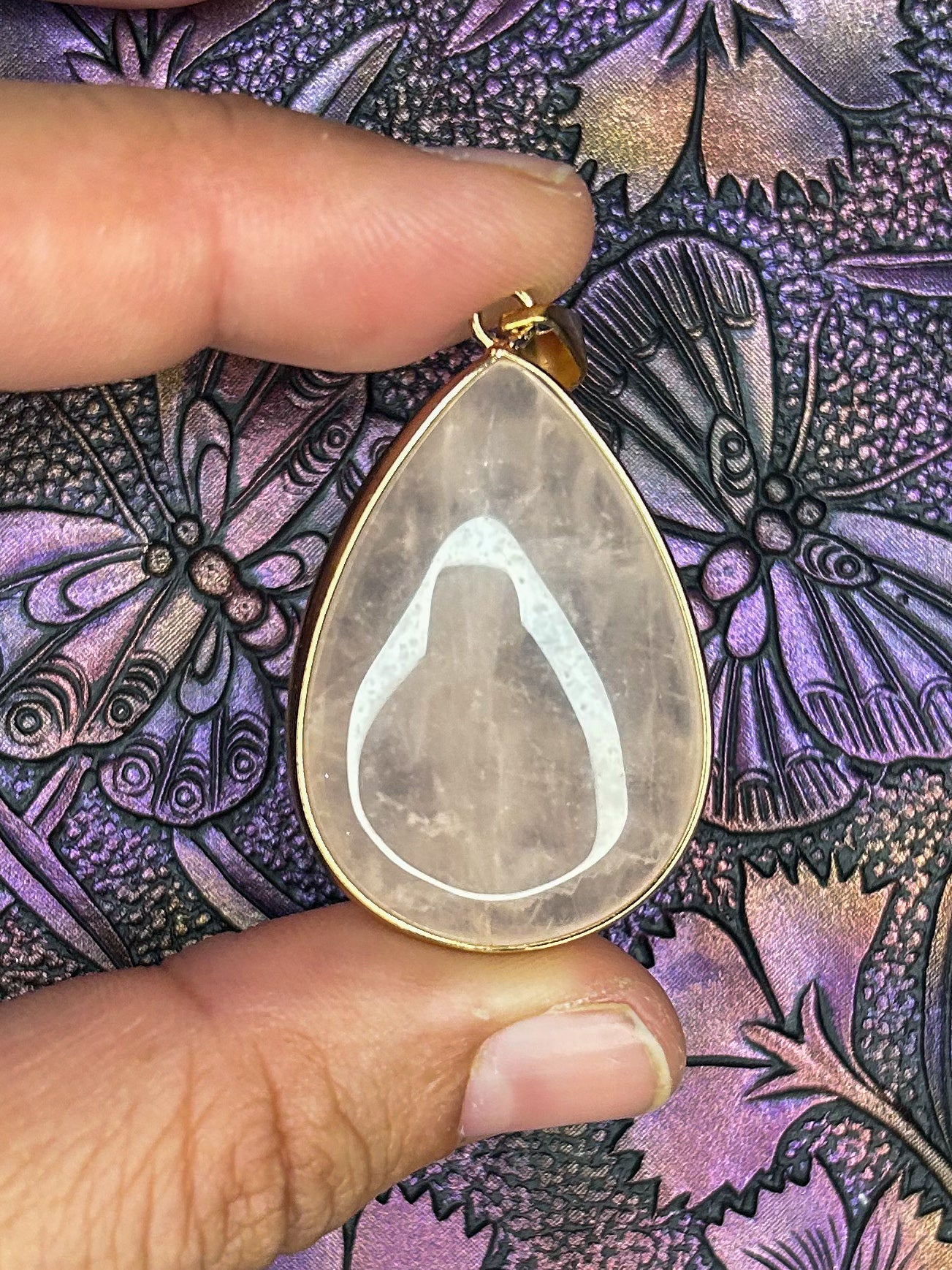 Rose Quartz Pendant RQ56