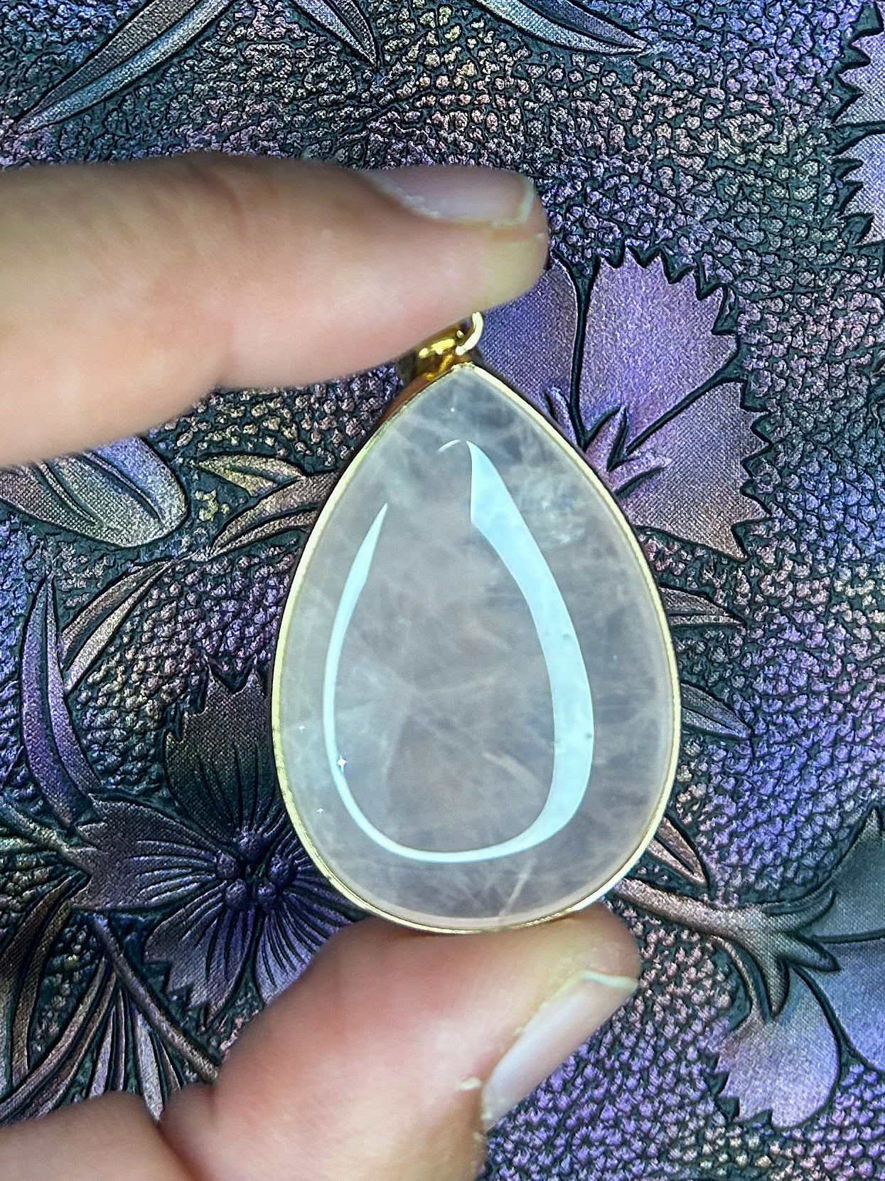 Rose Quartz Pendant RQ58