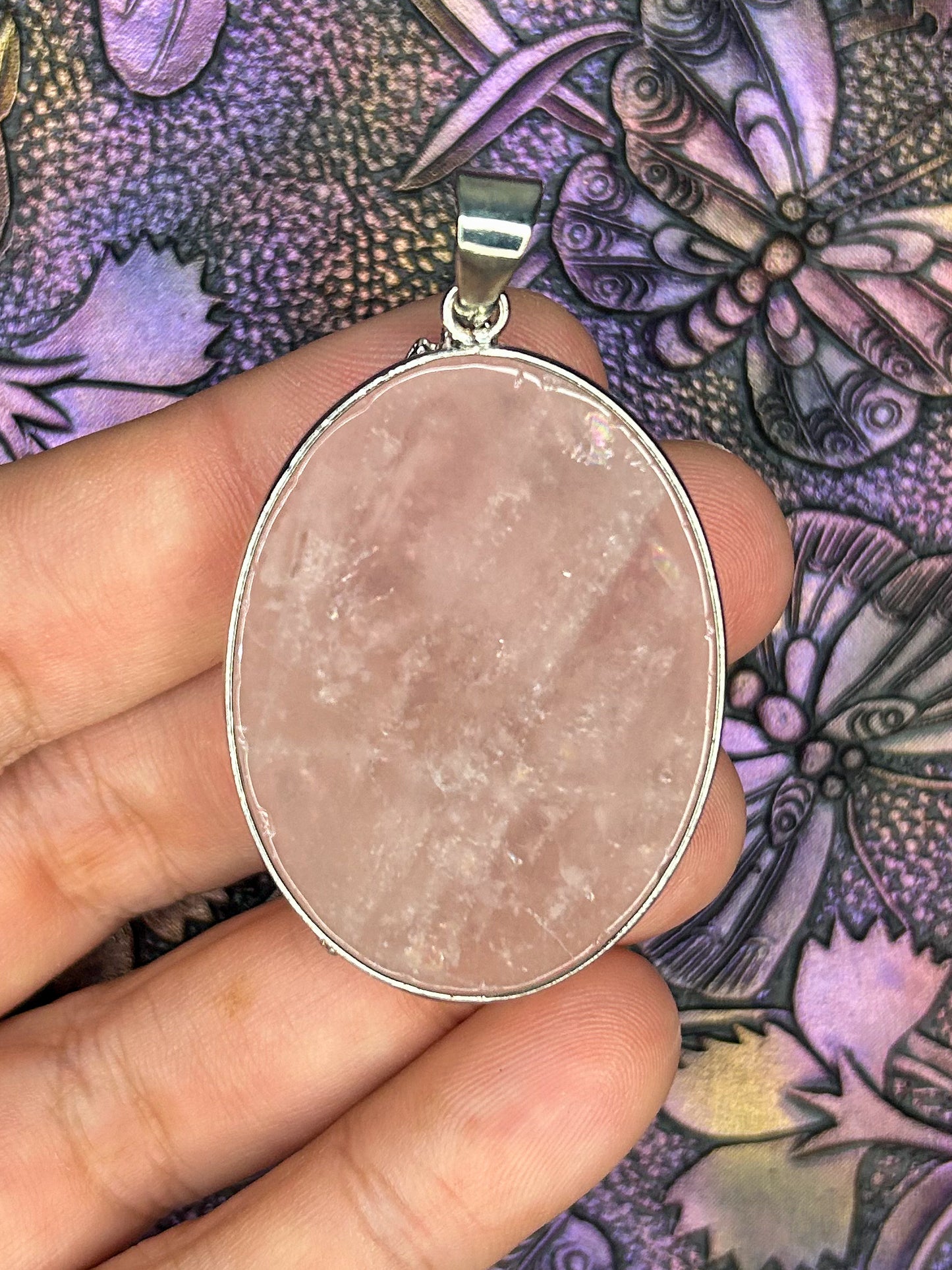 Rose Quartz Pendant RQ47