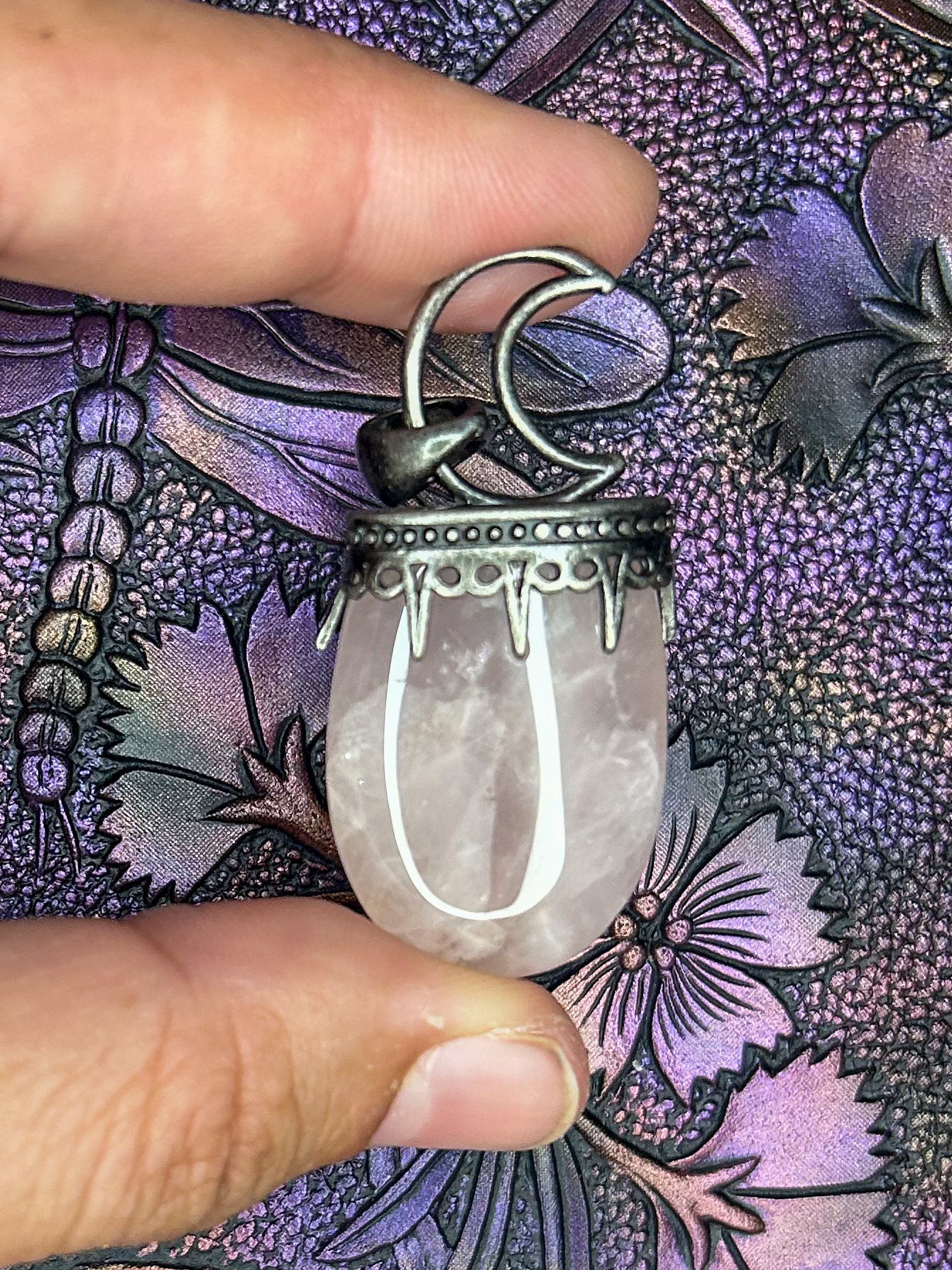 Rose Quartz Pendant RQ25