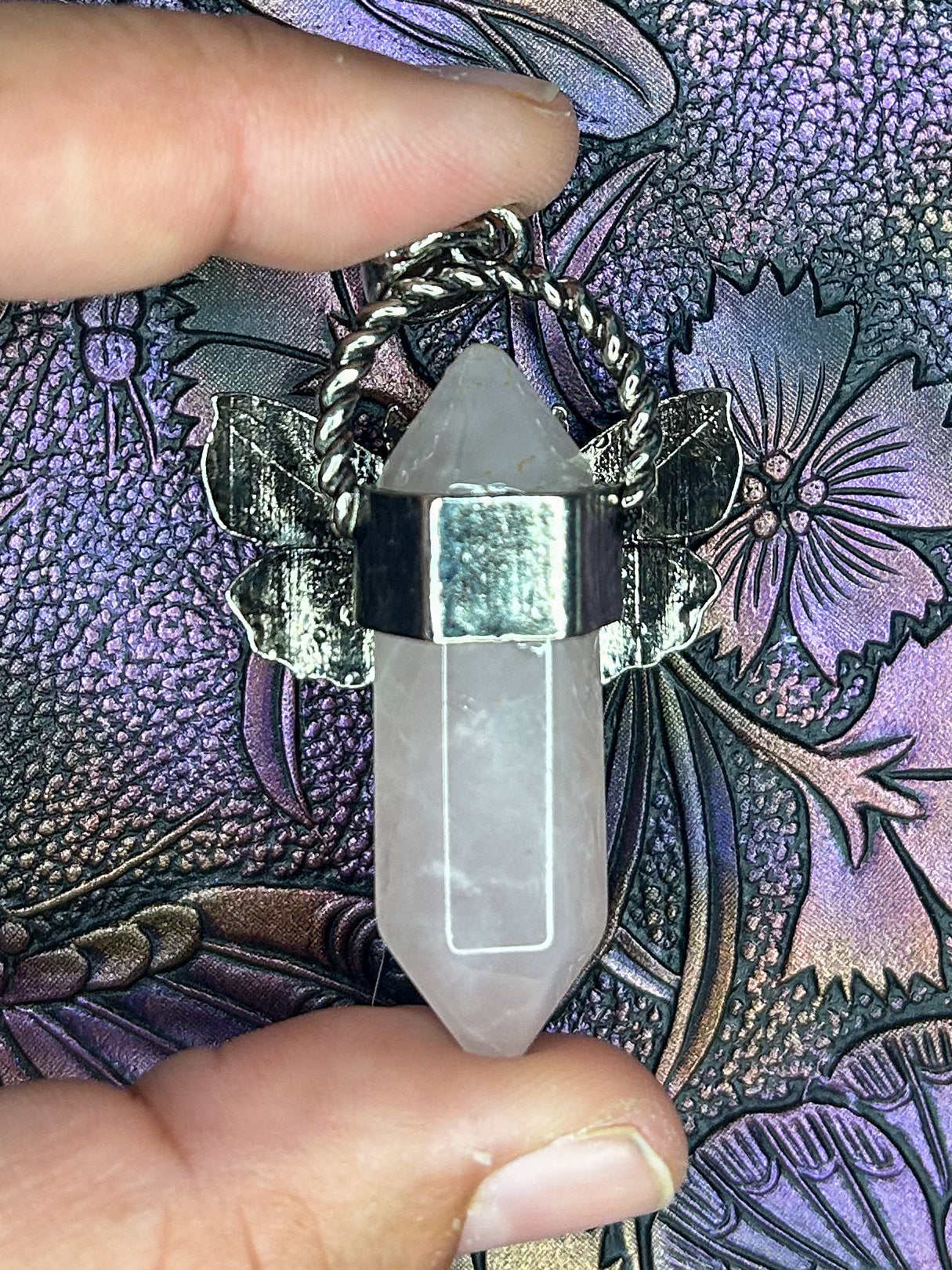 Rose Quartz Pendant RQ37
