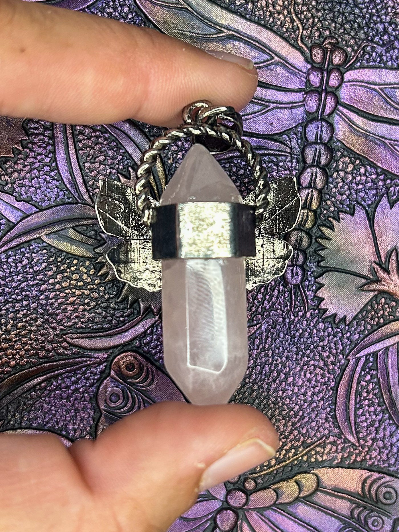 Rose Quartz Pendant RQ36