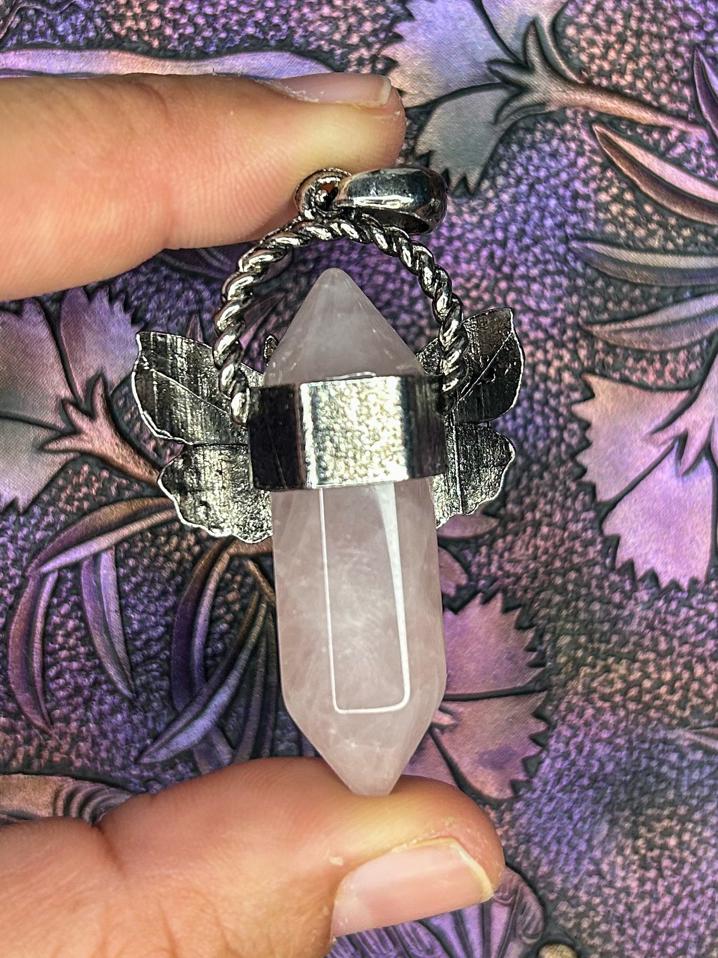 Rose Quartz Pendant RQ33