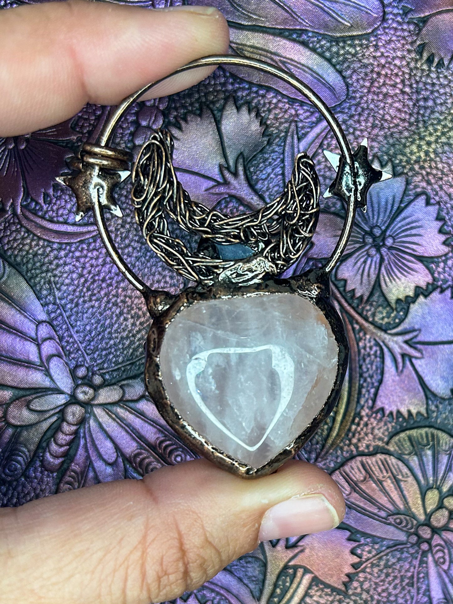 Rose Quartz Pendant RQ08