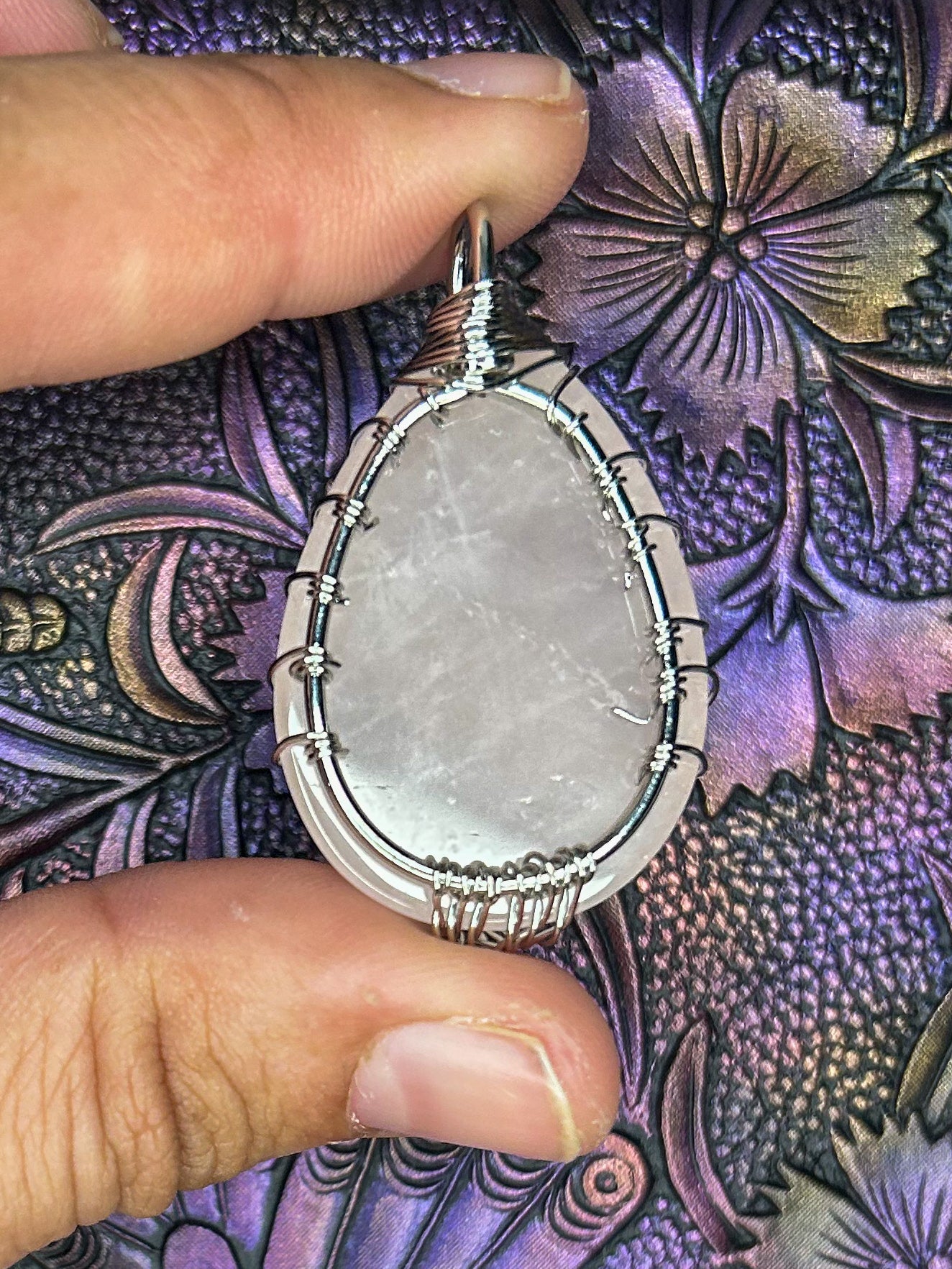 Rose Quartz Pendant RQ41