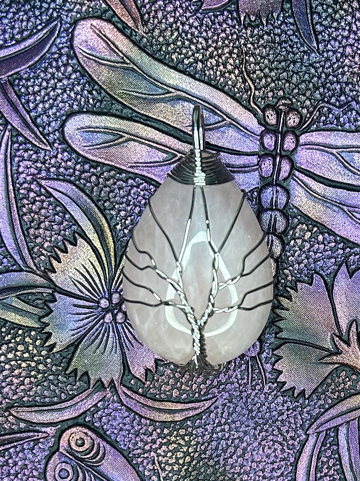 Rose Quartz Pendant RQ43