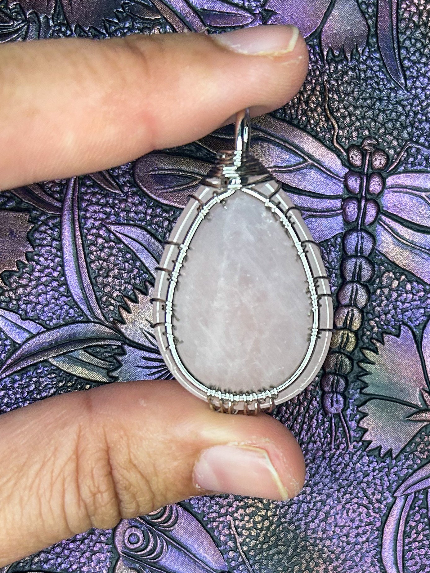 Rose Quartz Pendant RQ43