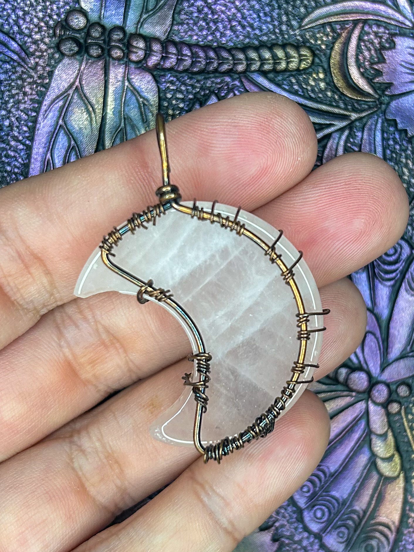 Rose Quartz Pendant RQ40