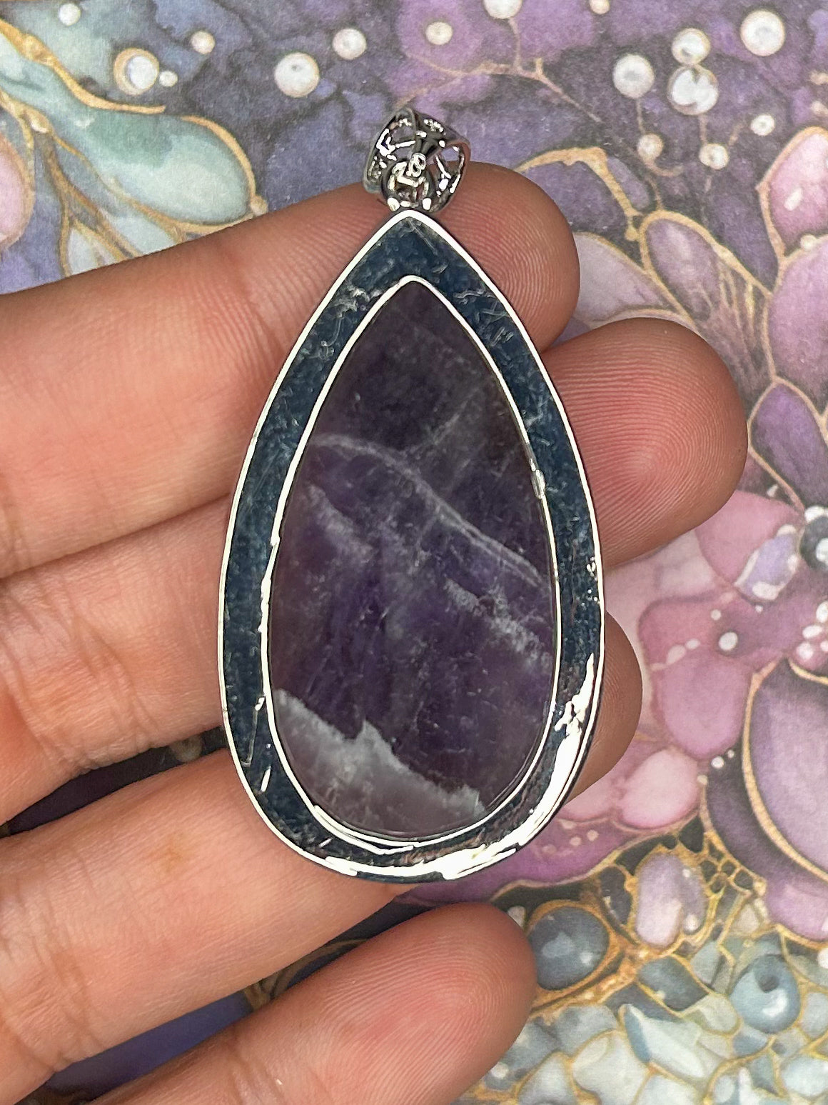 Amethyst Pendant AM127