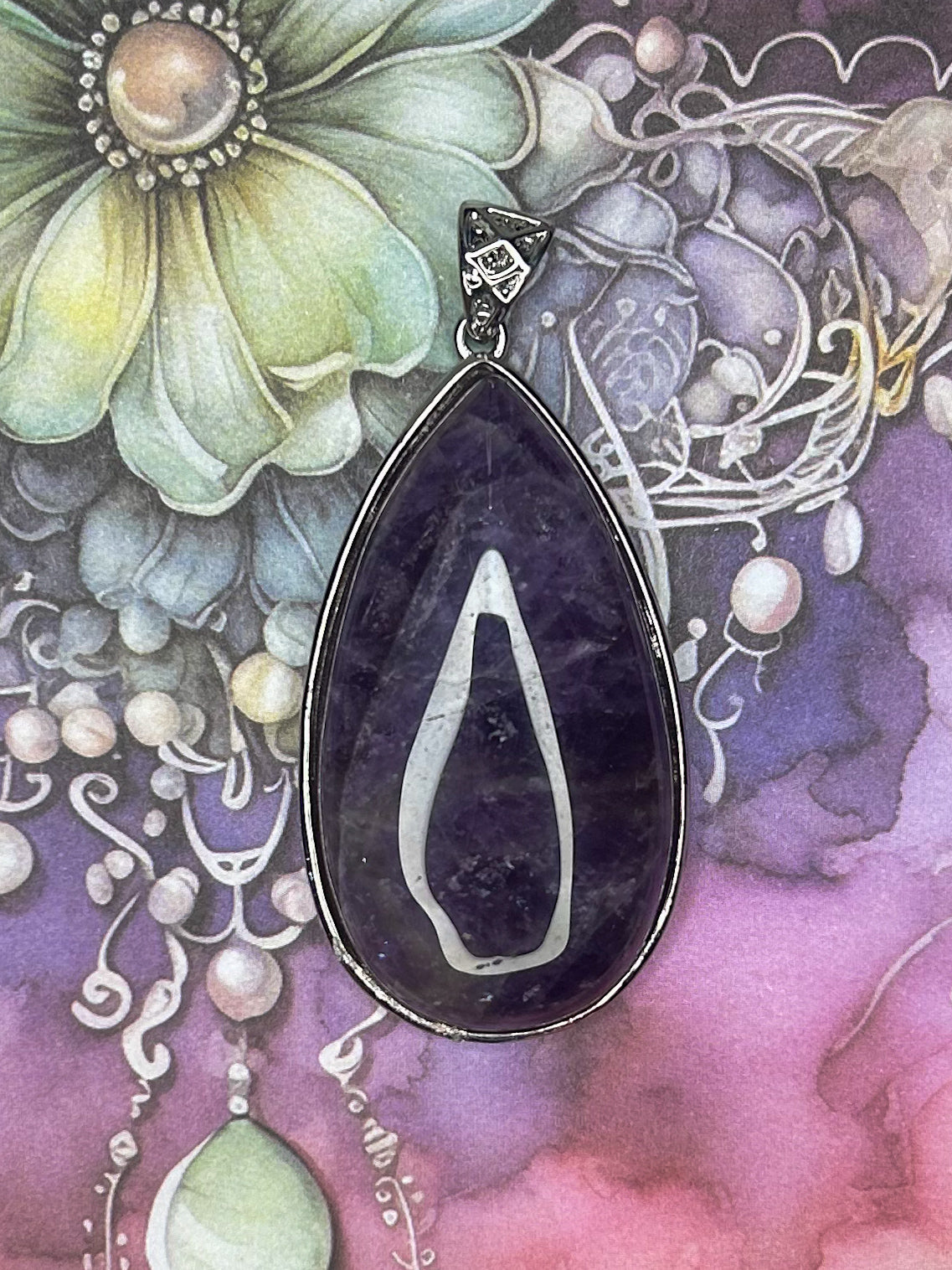 Amethyst Pendant AM125