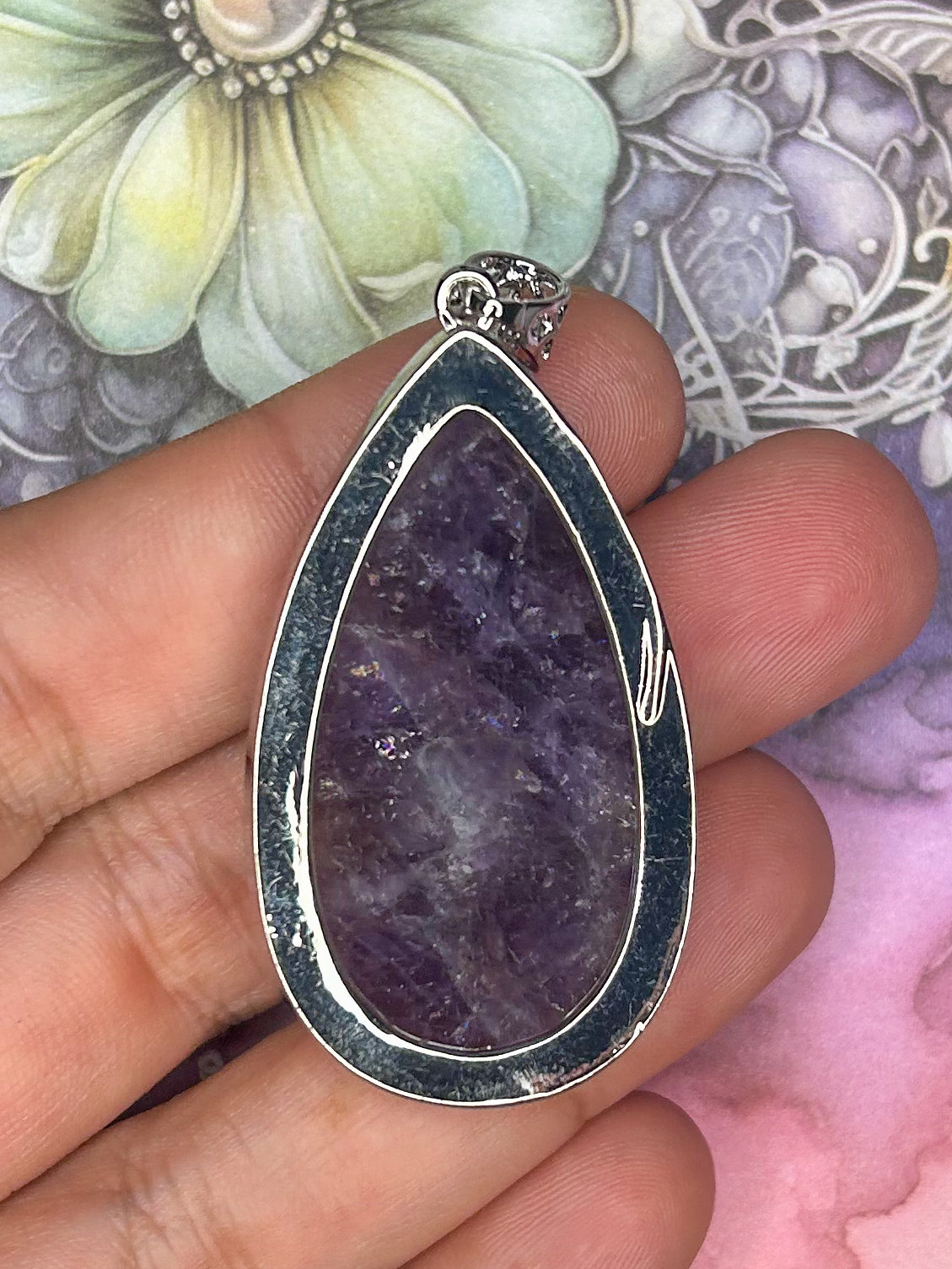 Amethyst Pendant AM125