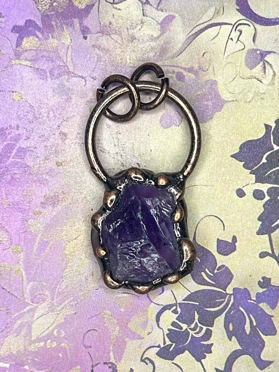 Amethyst Pendant AM78