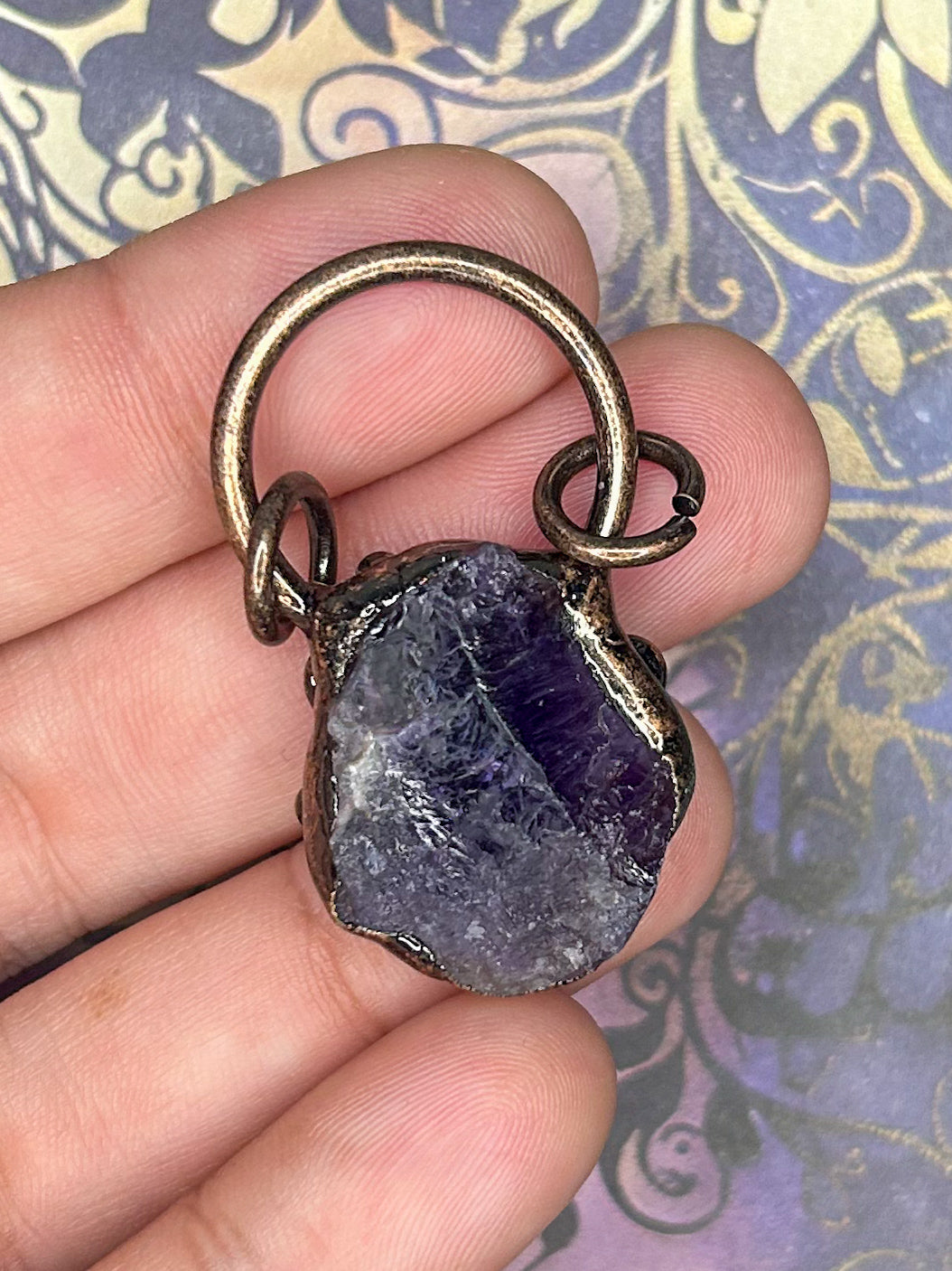 Amethyst Pendant AM77