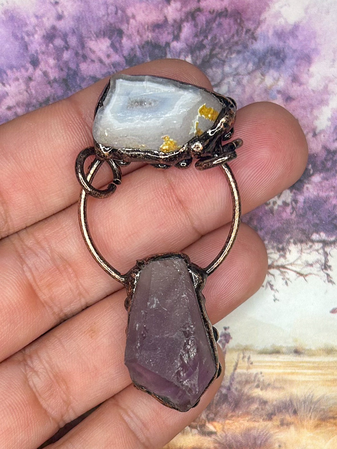 Amethyst Pendant AM82