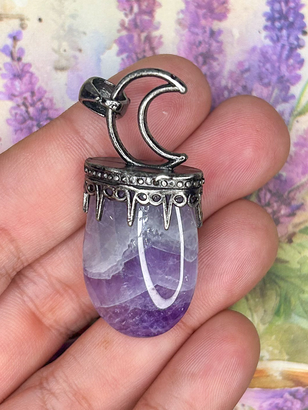 Amethyst Pendant AM90