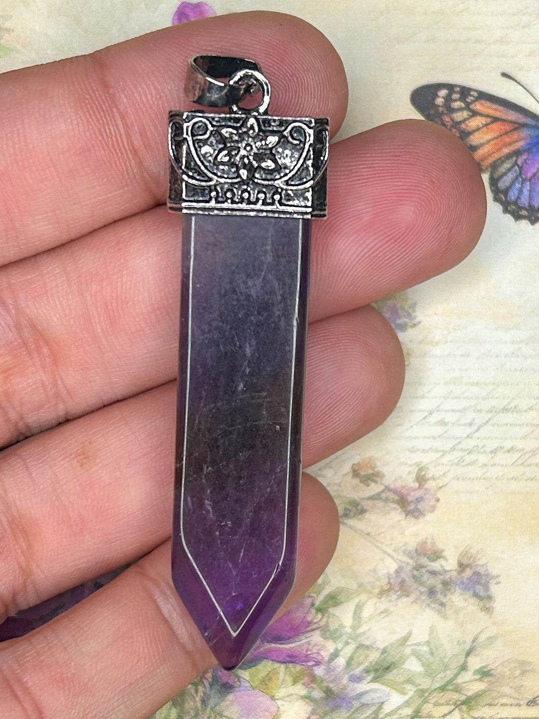 Amethyst Pendant AM183
