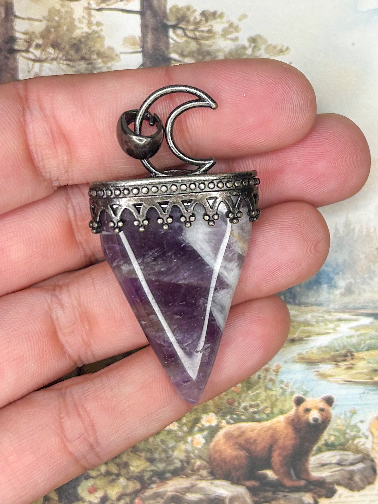 Amethyst Pendant AM18