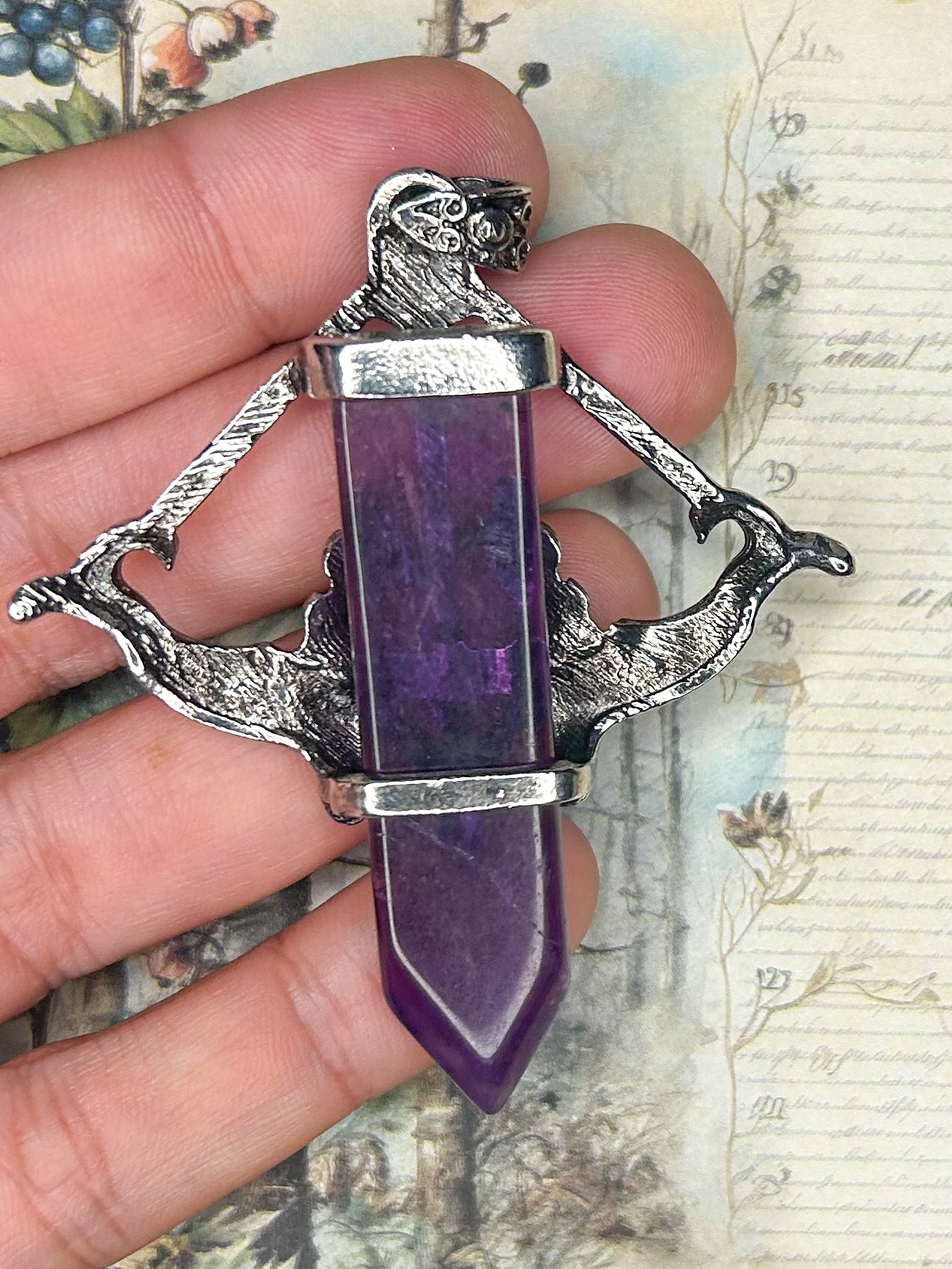 Amethyst Pendant AM182
