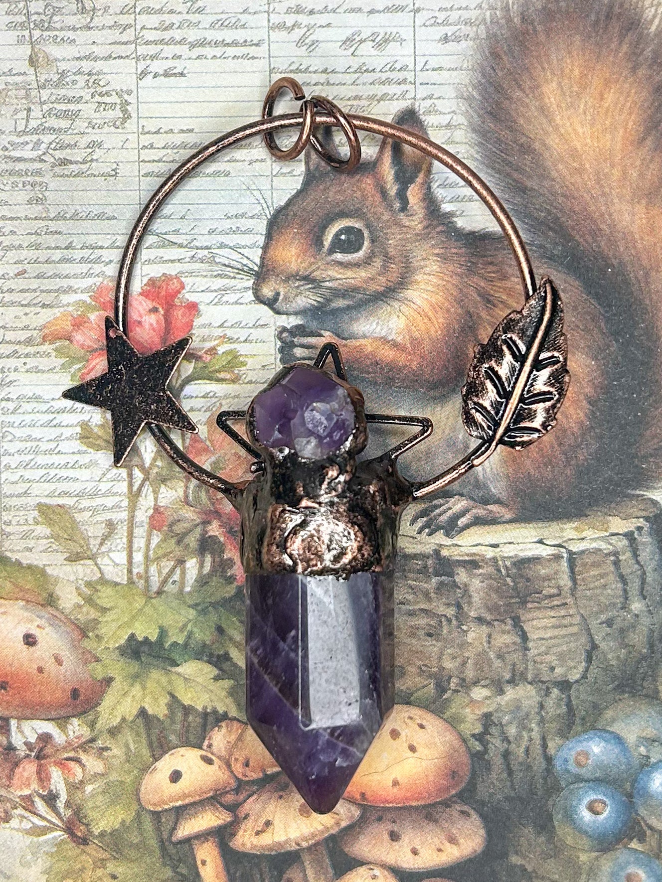 Amethyst Pendant AM09