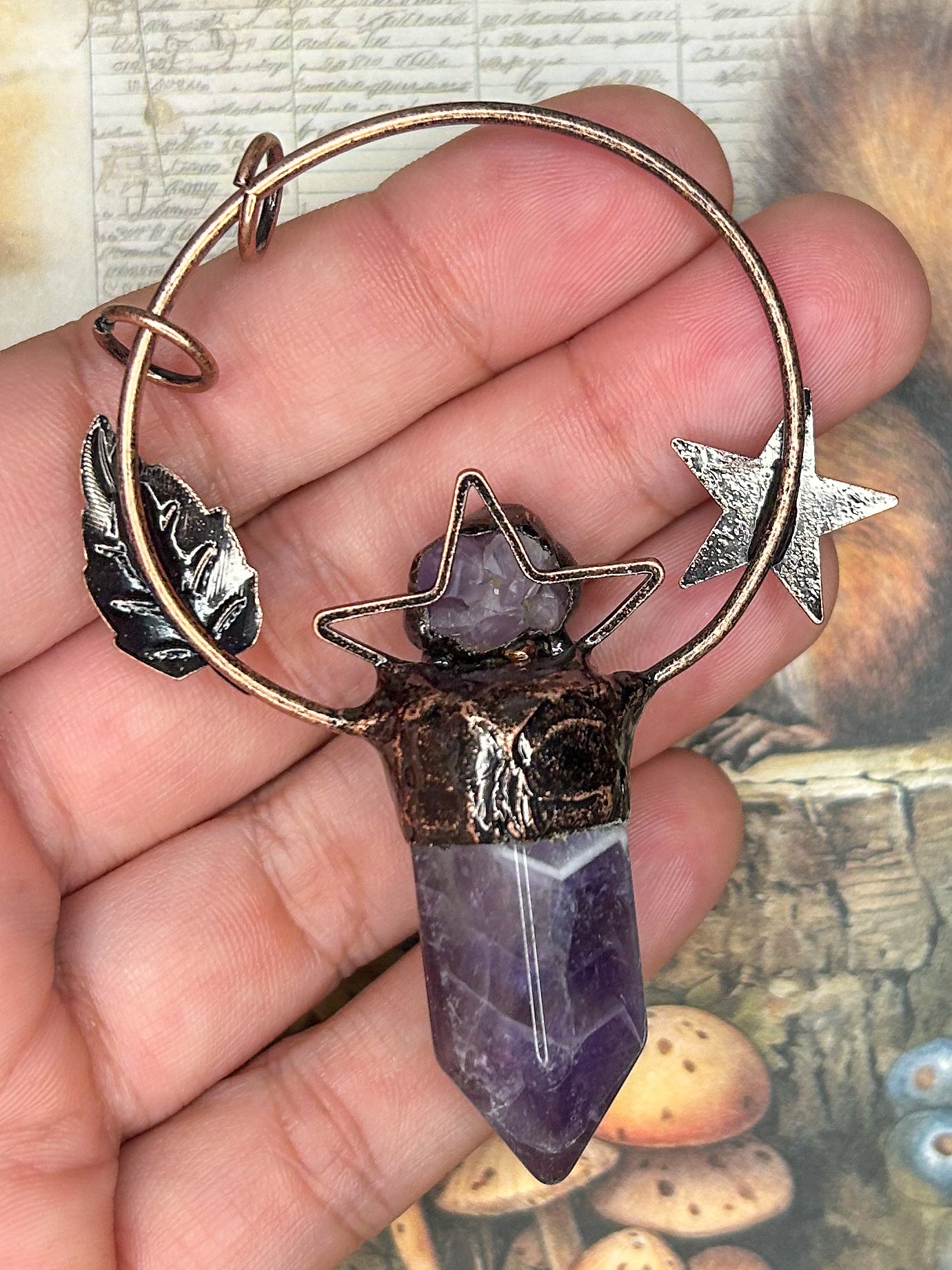 Amethyst Pendant AM09