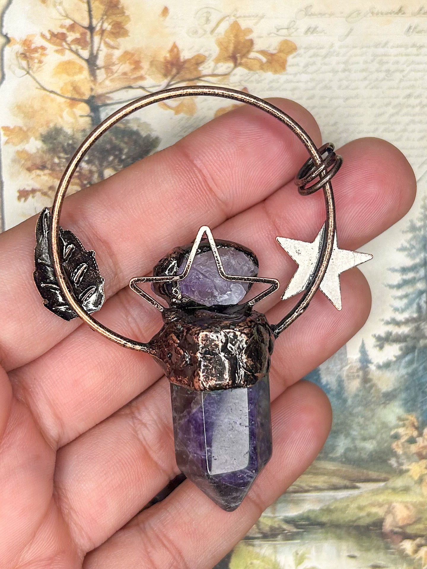 Amethyst Pendant AM08