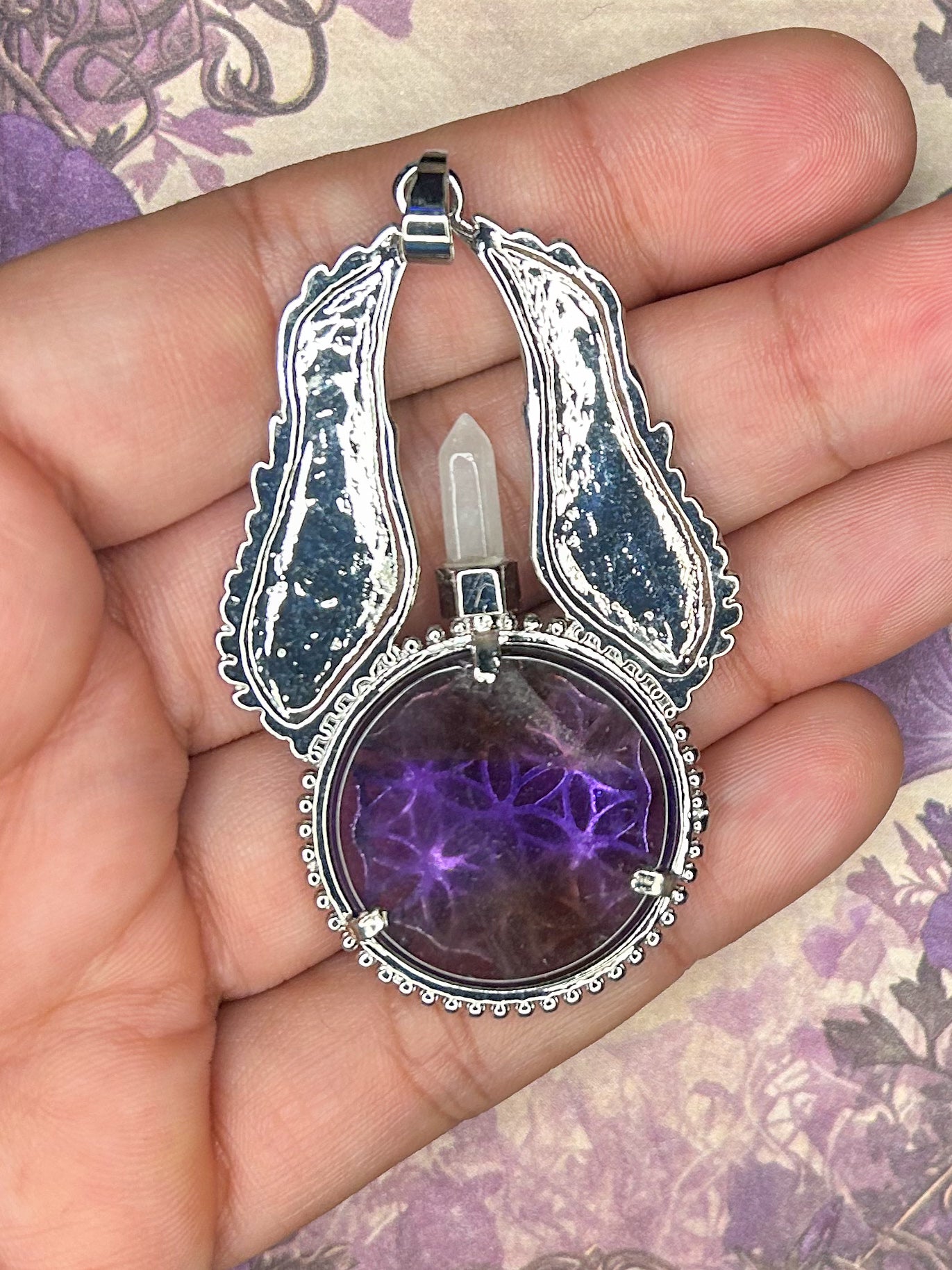 Amethyst Pendant AM110