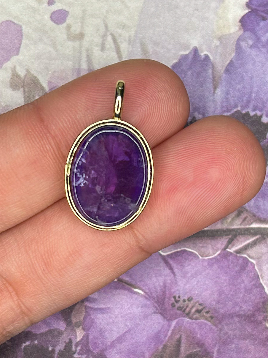 Amethyst Pendant AM118