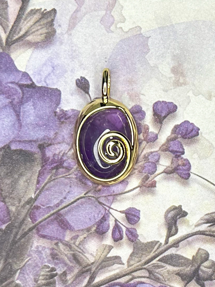 Amethyst Pendant AM115