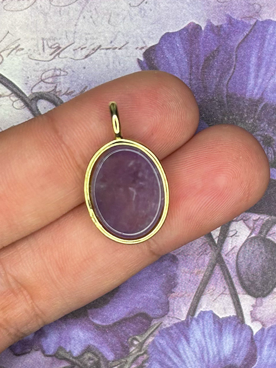 Amethyst Pendant AM114