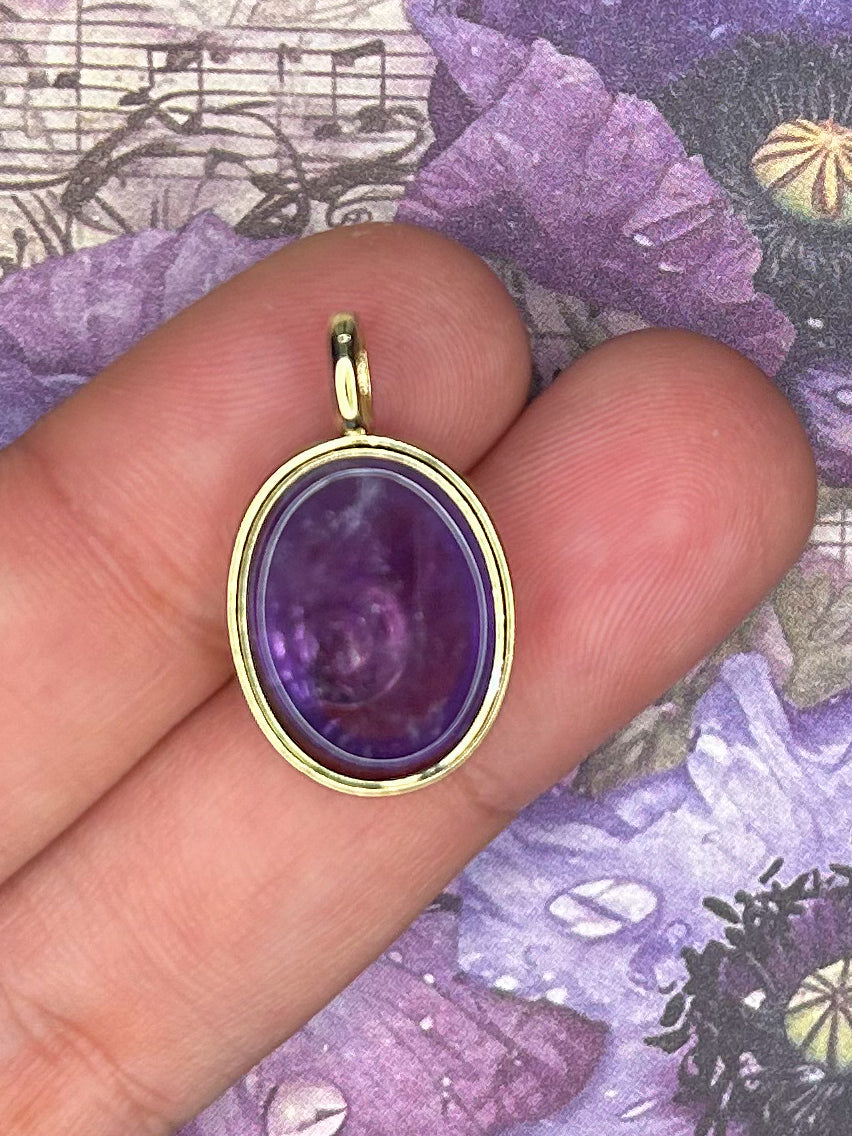 Amethyst Pendant AM116