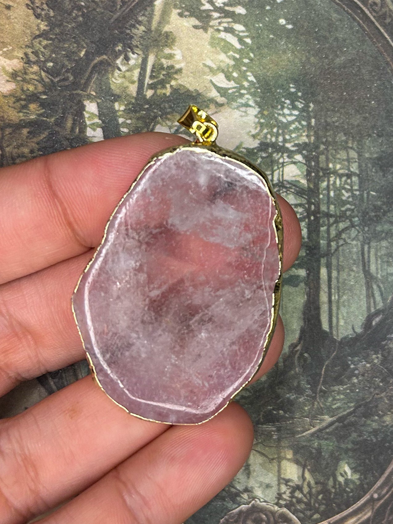 Amethyst Pendant AM196