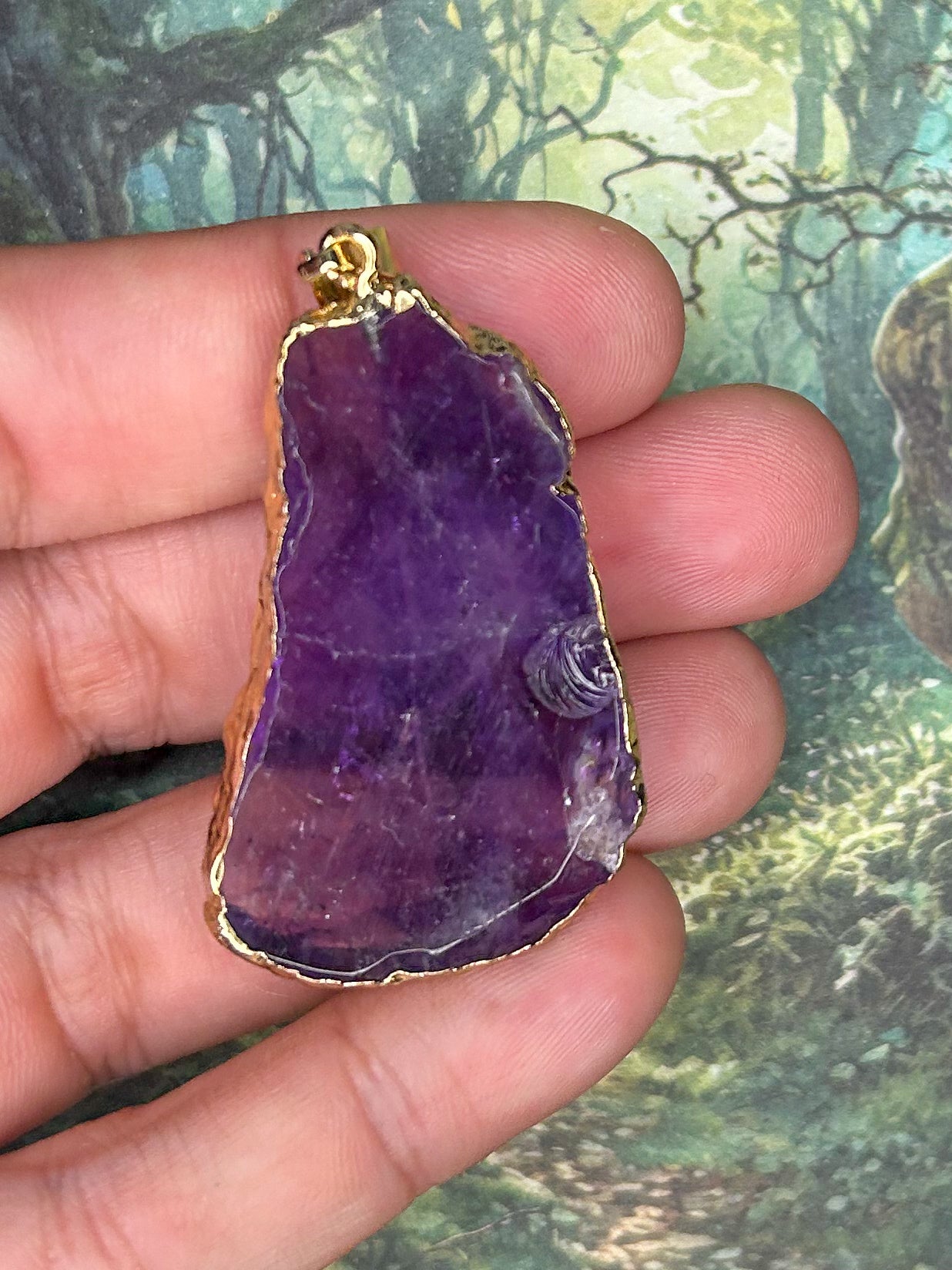 Amethyst Pendant AM200