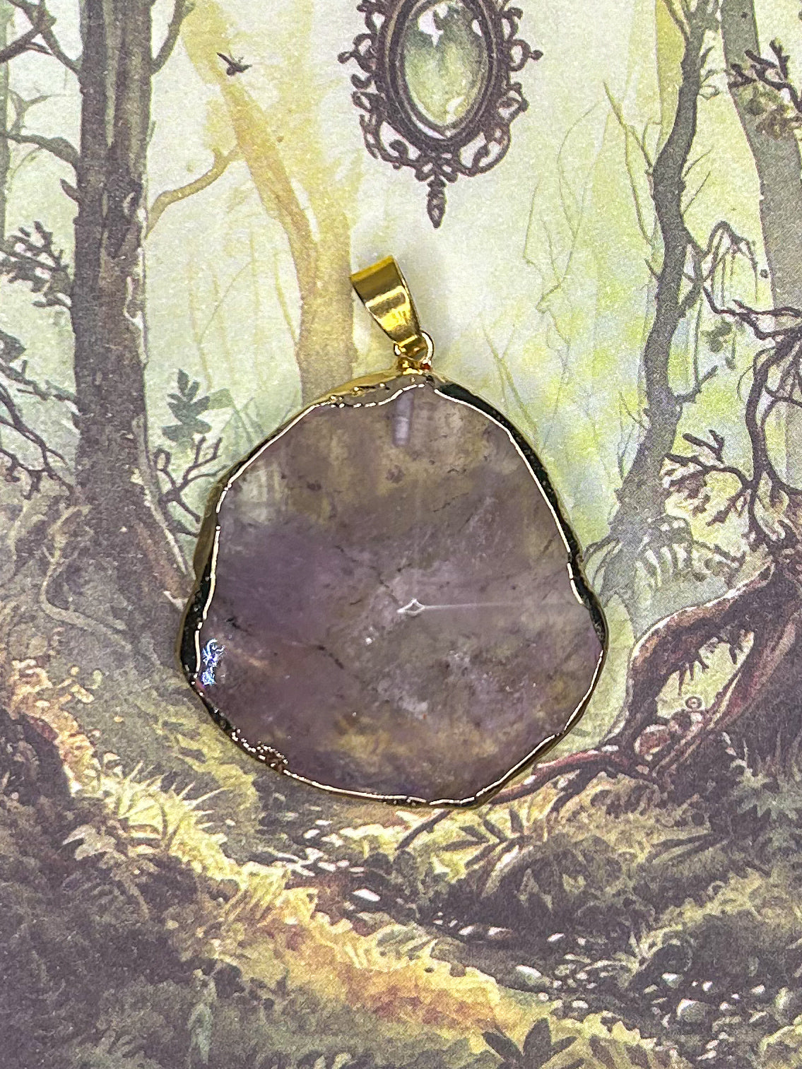 Amethyst Pendant AM194