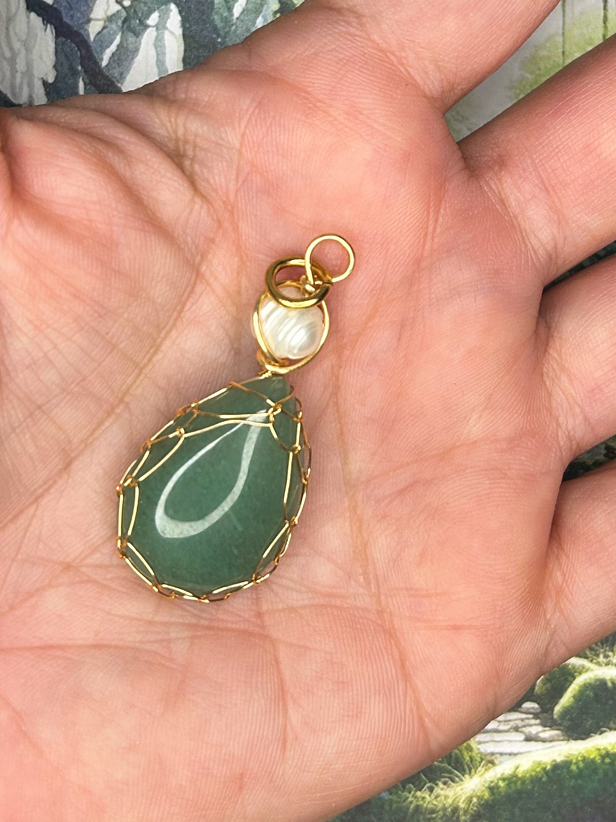 Aventurine Pendant 1AV06